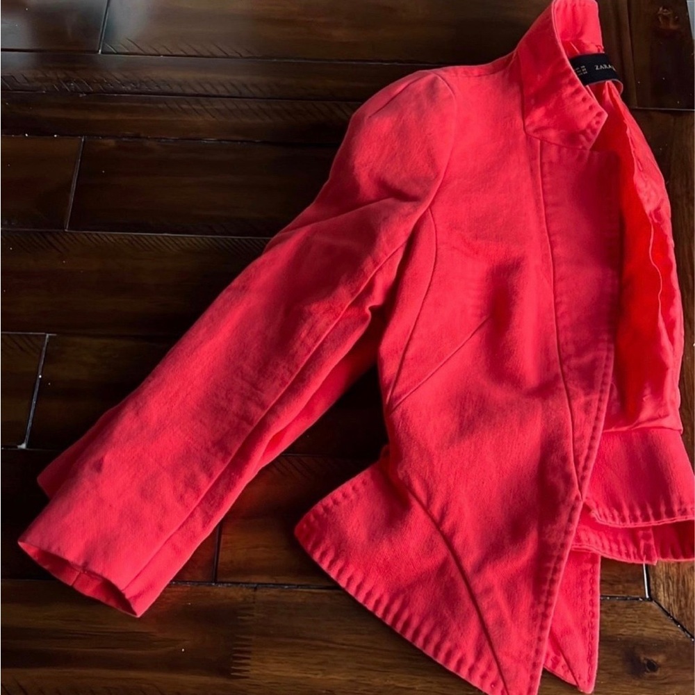 Zara cropped blazer XS